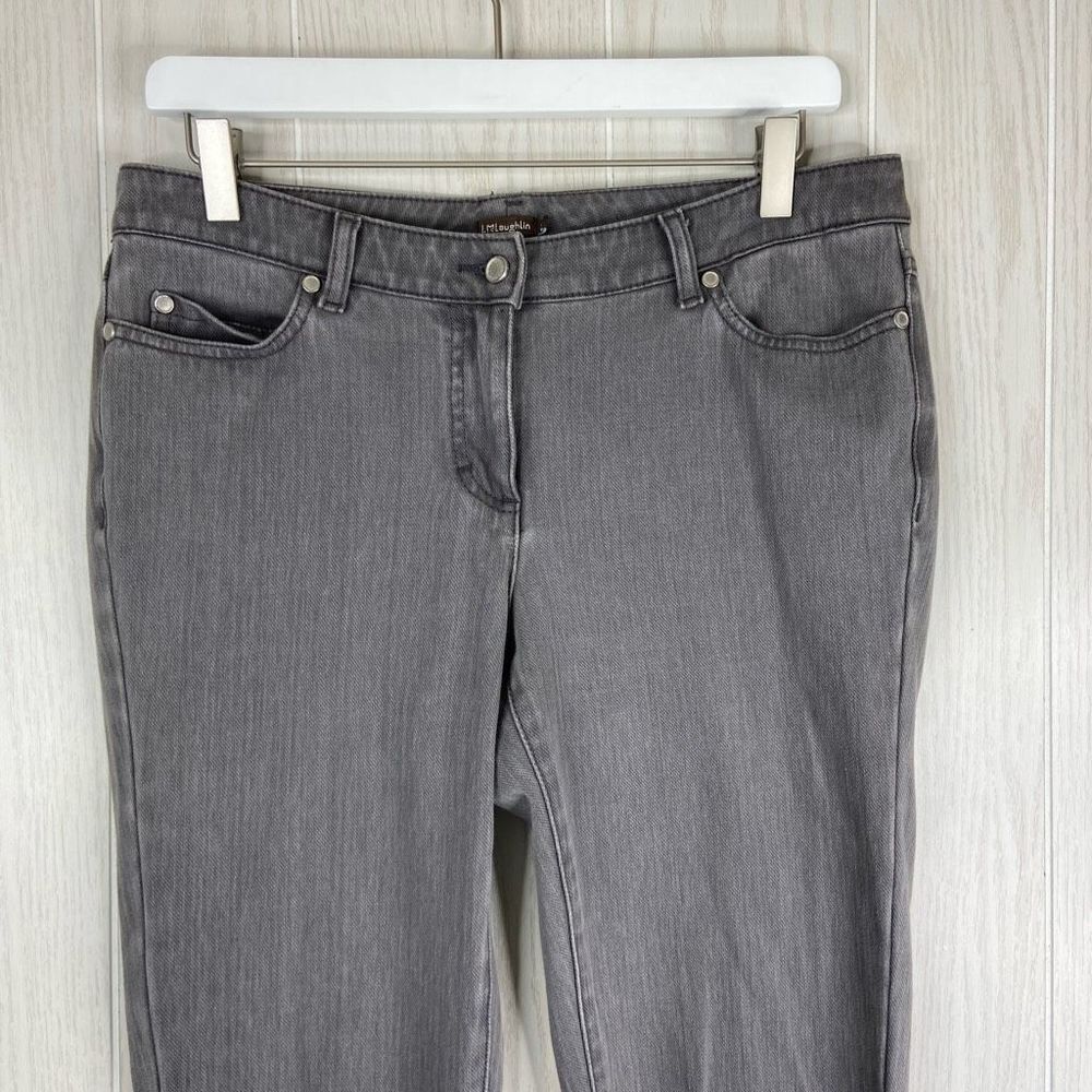 J. McLaughlin Grey Skinny Jeans Size 8 - Picture 2 of 7